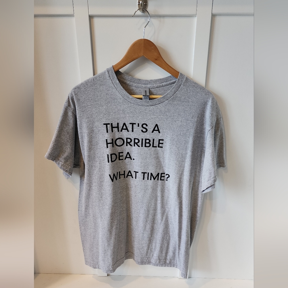 Gildan Light Gray Heavy Cotton T-Shirt